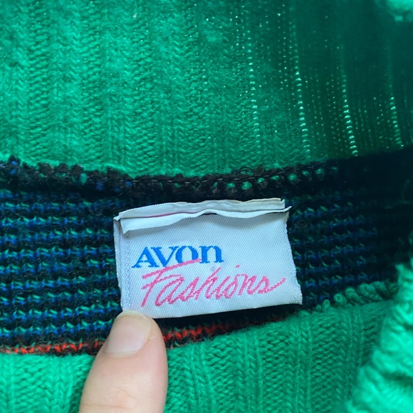 VTG Colorful Moon and Stars Sweater - Picture 3 of 7